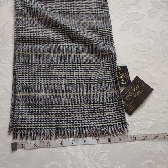 New 🎀 Donegal Ireland tweed wool plaid tartan scarf